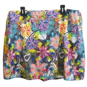 Skirt Sports Multicolor Floral Golf Tennis Pickleball Skort Shorts Size XXL